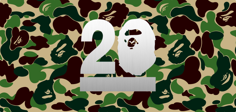 NOWHERE / A BATHING APE&reg; 20th Anniversary