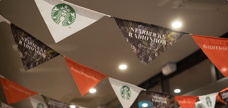 STARBUCKS RADIO SHOW<br />- Bright Christmas Party -