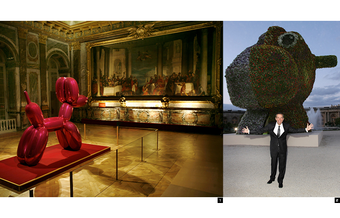 Jeff Koons Versailles