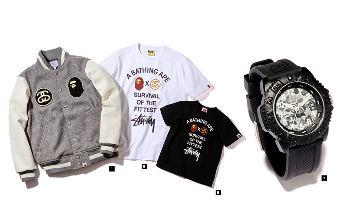 STUSSY x A BATHING APE&reg;