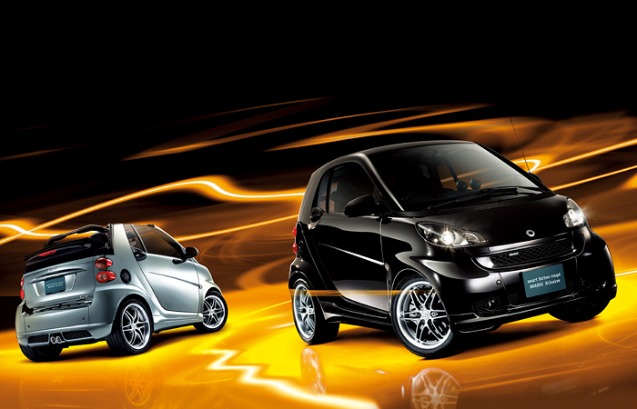 smart fortwo coup&eacute; and cabrio BRABUS Xclusive