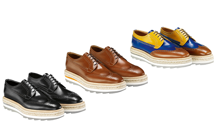 PRADA Wing Tip Shoes