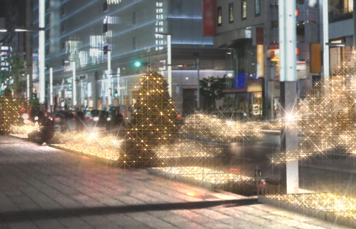 GINZA ILLUMINATION 2012 ヒカリミチ