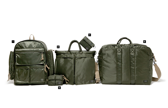 HEAD PORTER &quot;TANKER OLIVE DRAB&quot; series