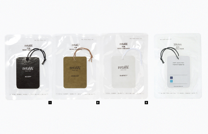 retaW Fragrance Luggage Tag