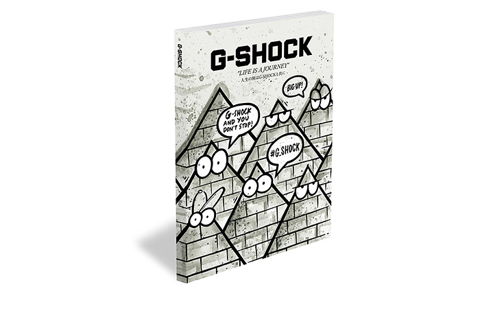 G-SHOCK BOOK "LIFE IS A JOURNEY" ISSUE