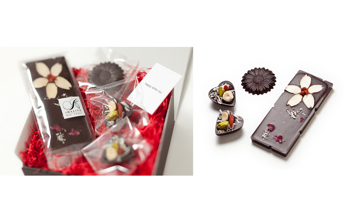 imalive raw chocolate White Day Box 2014