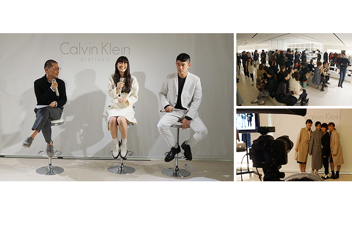 「Calvin Klein platinum」SPECIAL EVENT