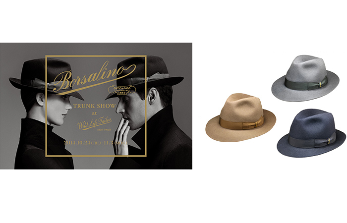 BORSALINO TRUNK SHOW at WLT