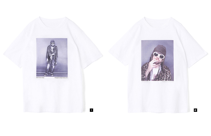 『KURT COBAIN / THE LAST SESSION BY JESSE FROMAN』 Collaboration T-Shirts