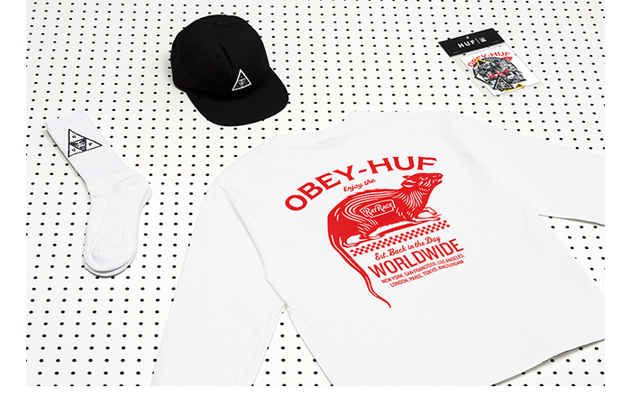 HUF×OBEY