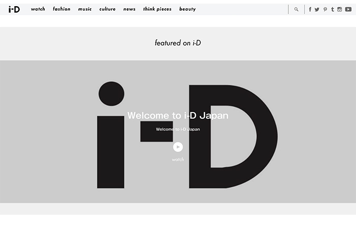 i-D Japan