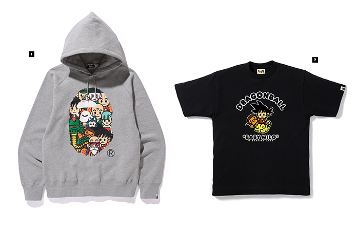 A BATHING APE&reg; × DRAGON BALL