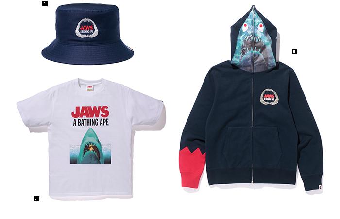 A BATHING APE&reg; × JAWS